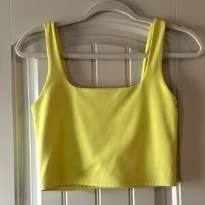 Lime Green Women's Express Crop Top